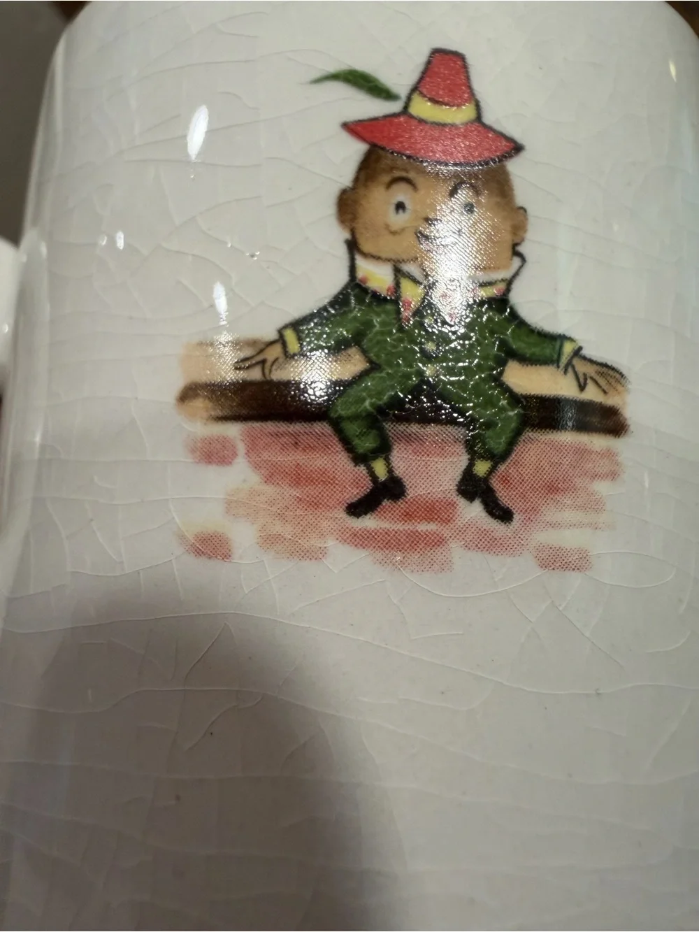Arklow kiddies table setting Humpty Dumpty set